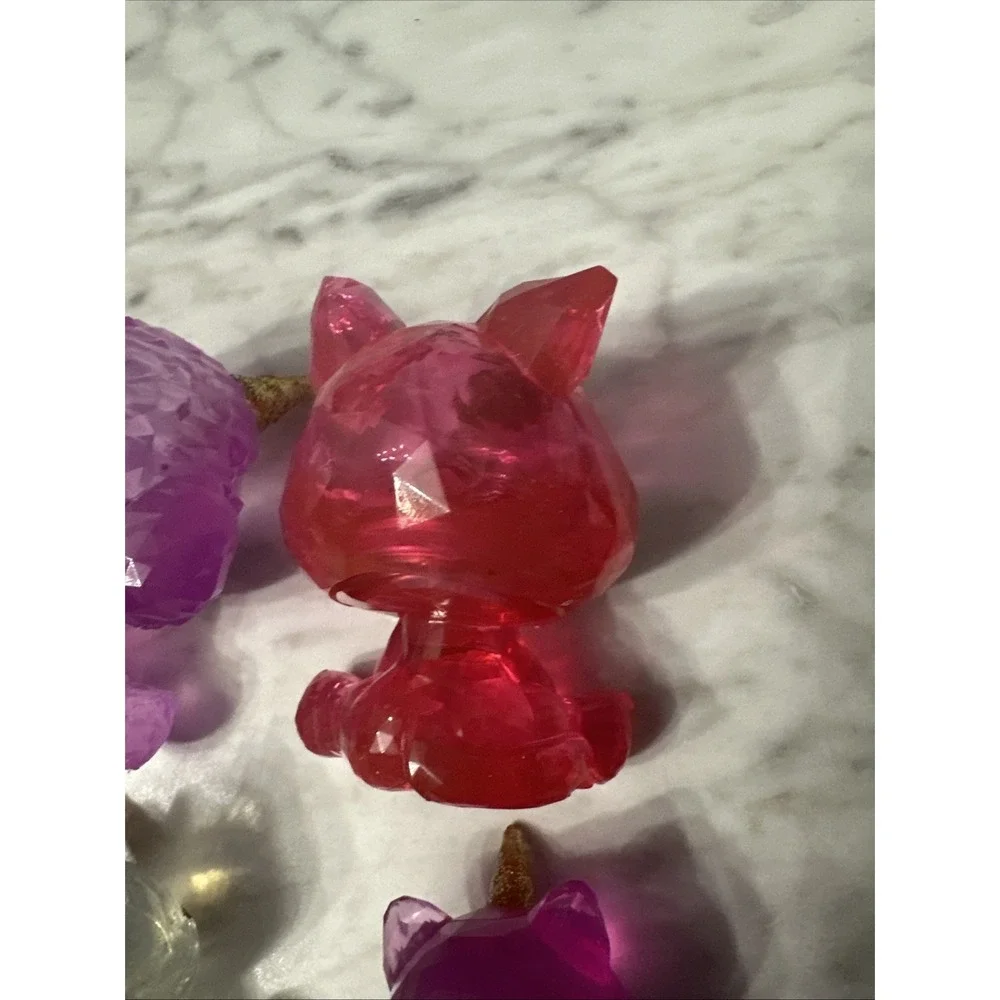 Rainbow High Littles Rainbow‎ Fantasy Fairies Sapphire Doll Fantasy Pet Lot Of 4
